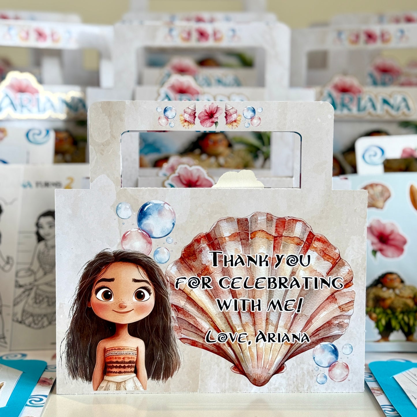 Moana Colouring & Sticker Suitcase