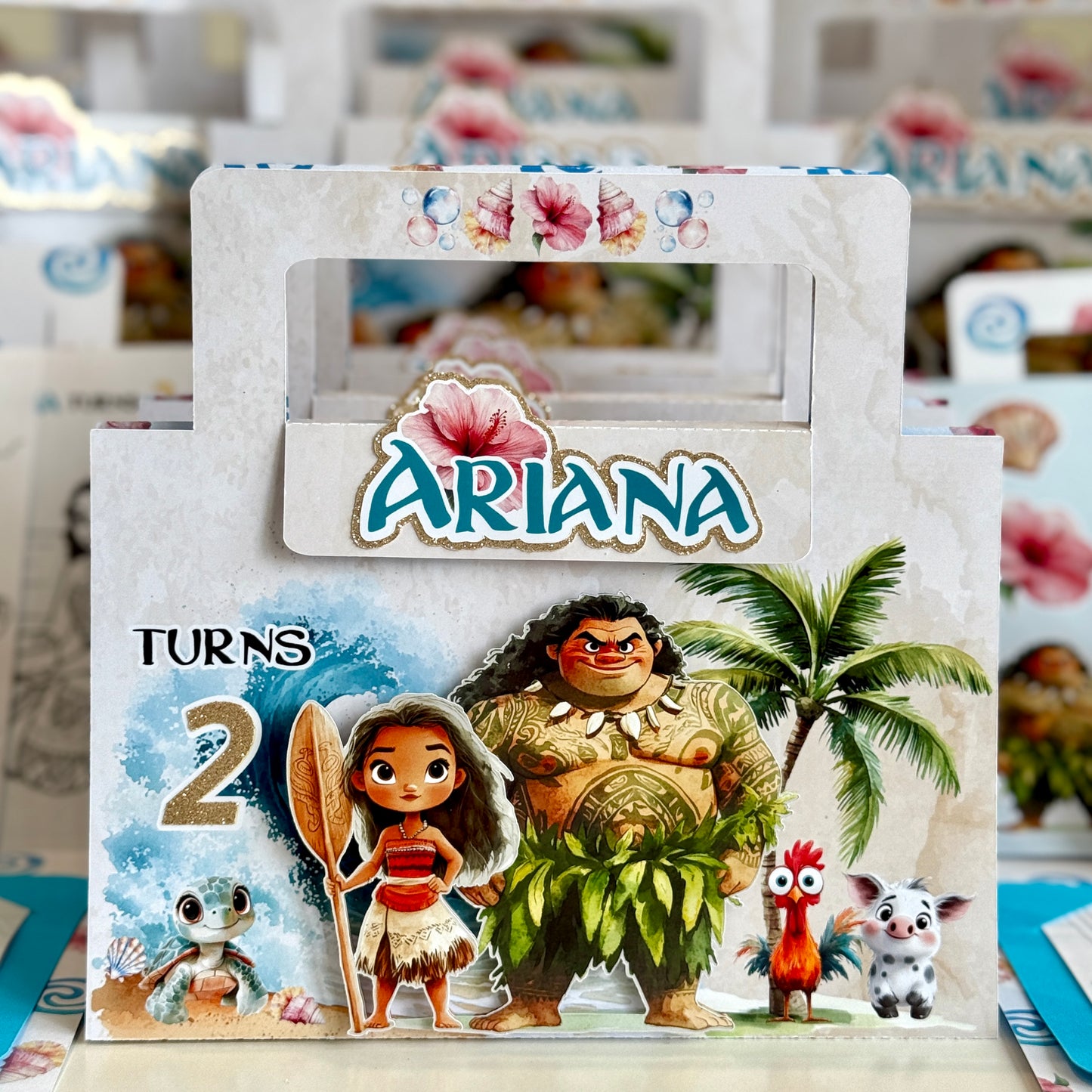 Moana Colouring & Sticker Suitcase