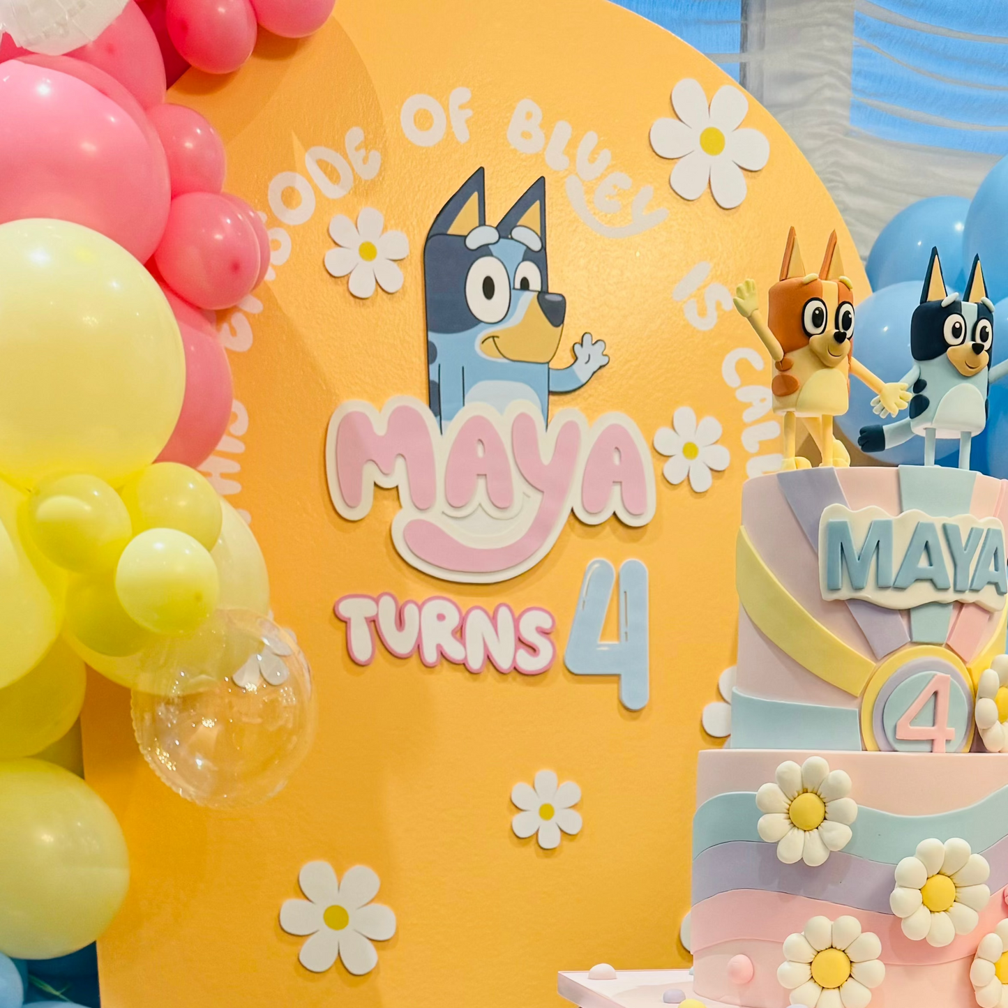 Bluey Name Sign Handmade Cutout