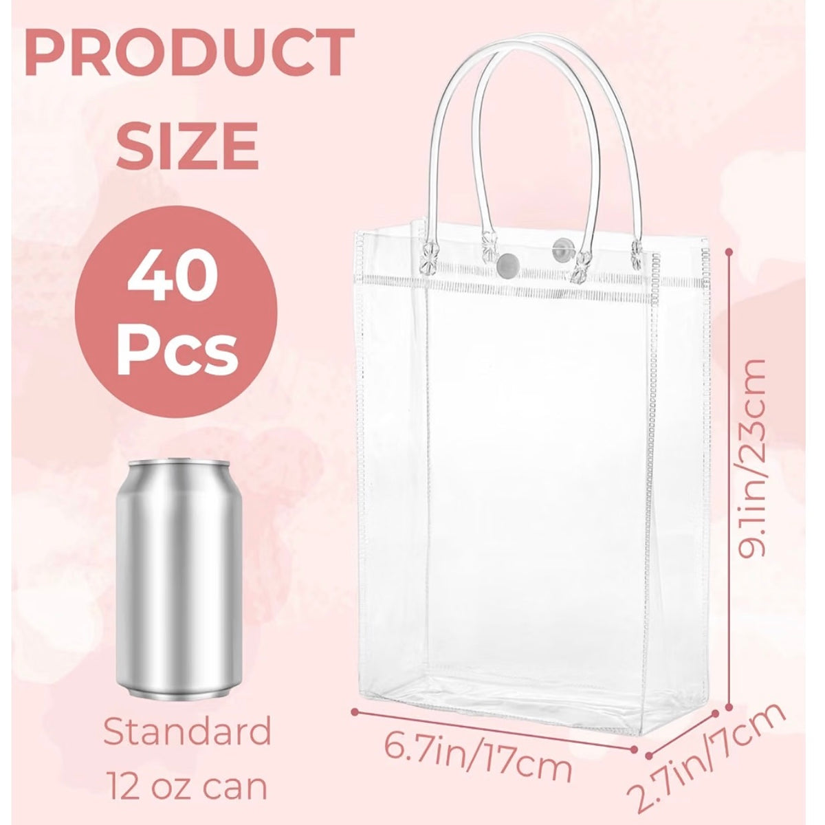 Clear 3D Bag - Wicked Glinda