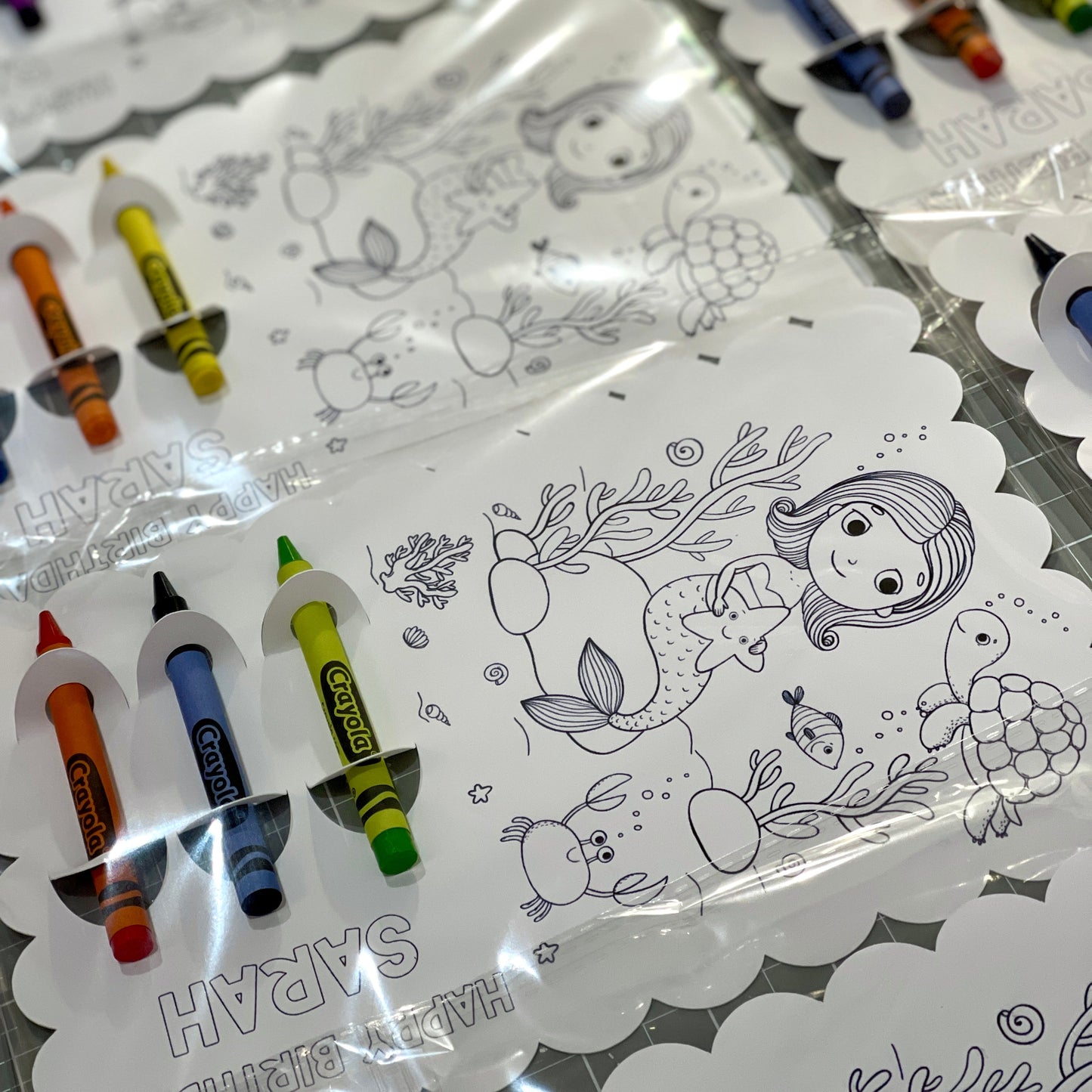 Under The Sea Colouring Page