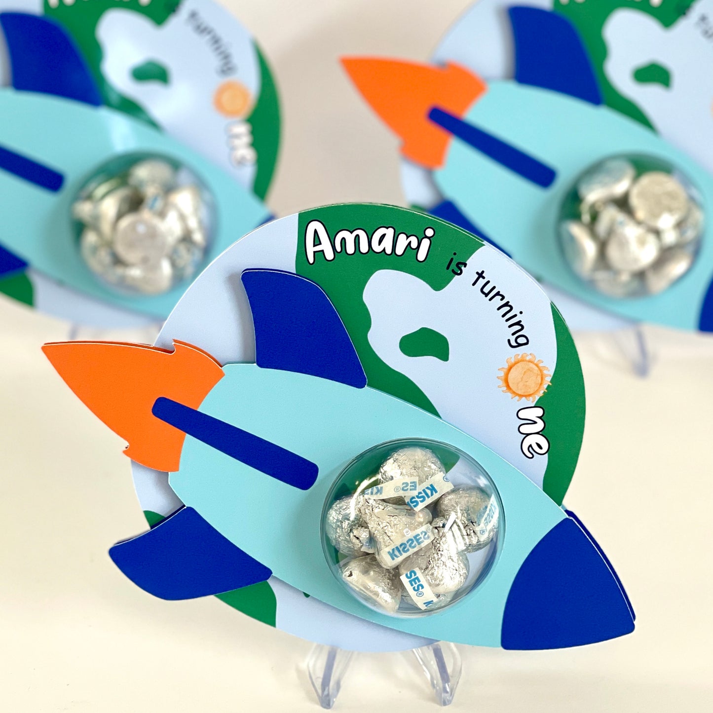 Space Half Sphere Chocolate 6cm Dome