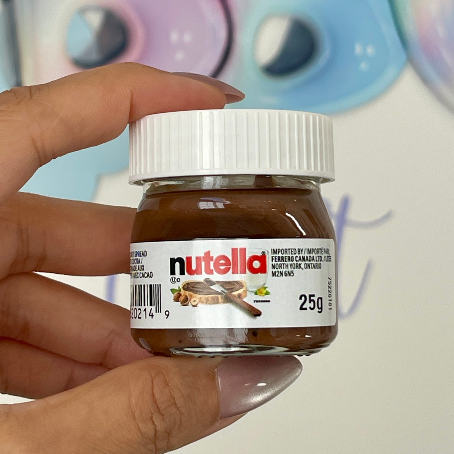 Minnie Mouse Nutella shaker box Pink 3