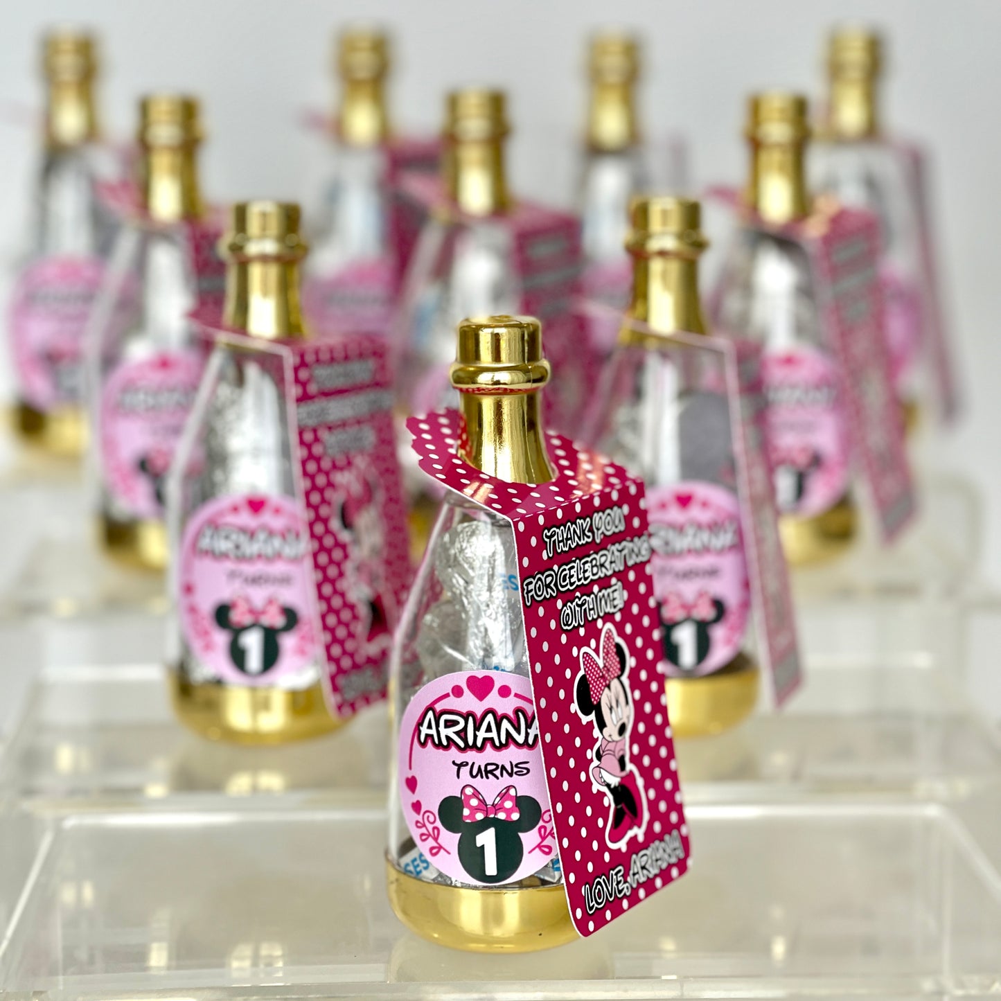 Minnie Mouse Candy Bottle