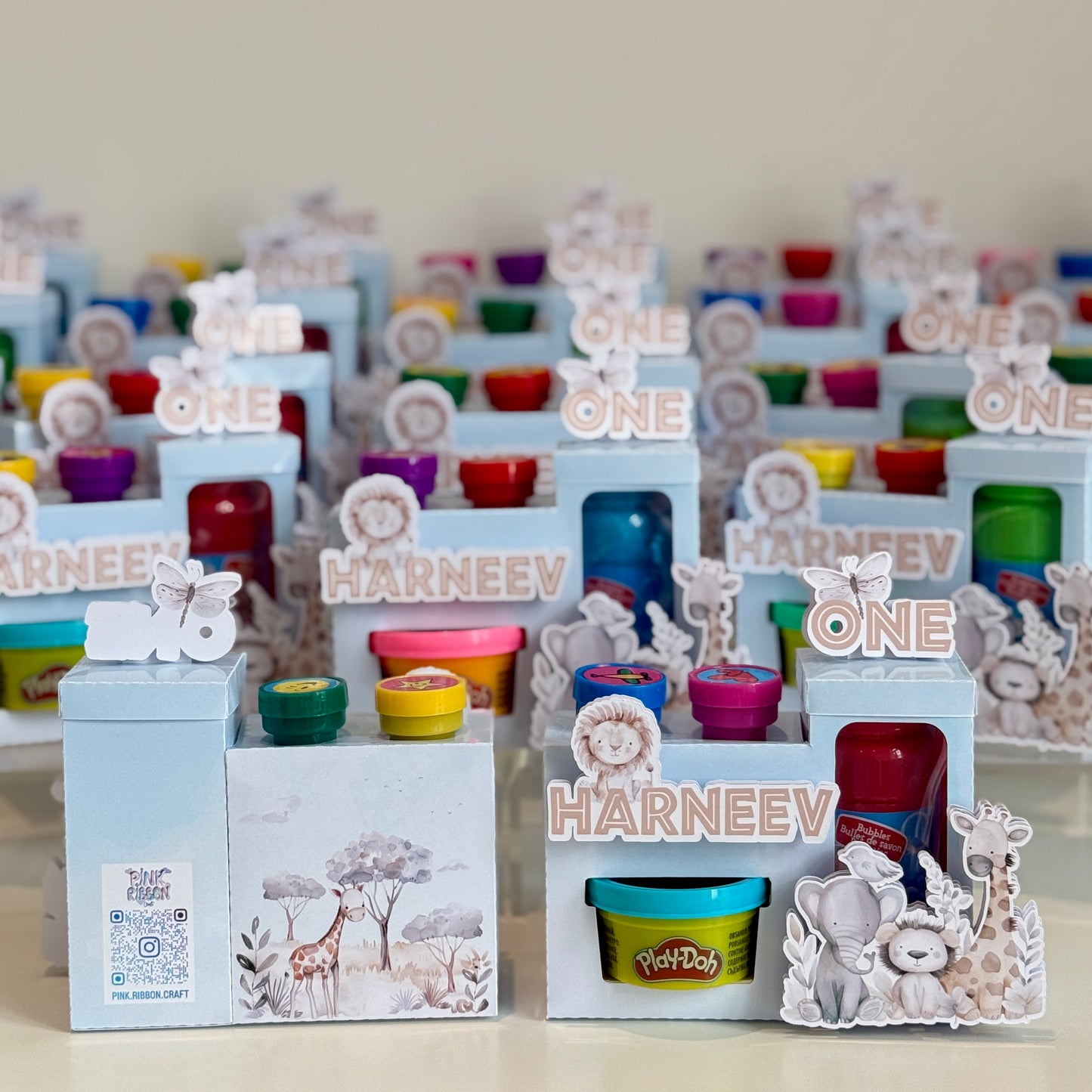 Safari Baby Activity Box