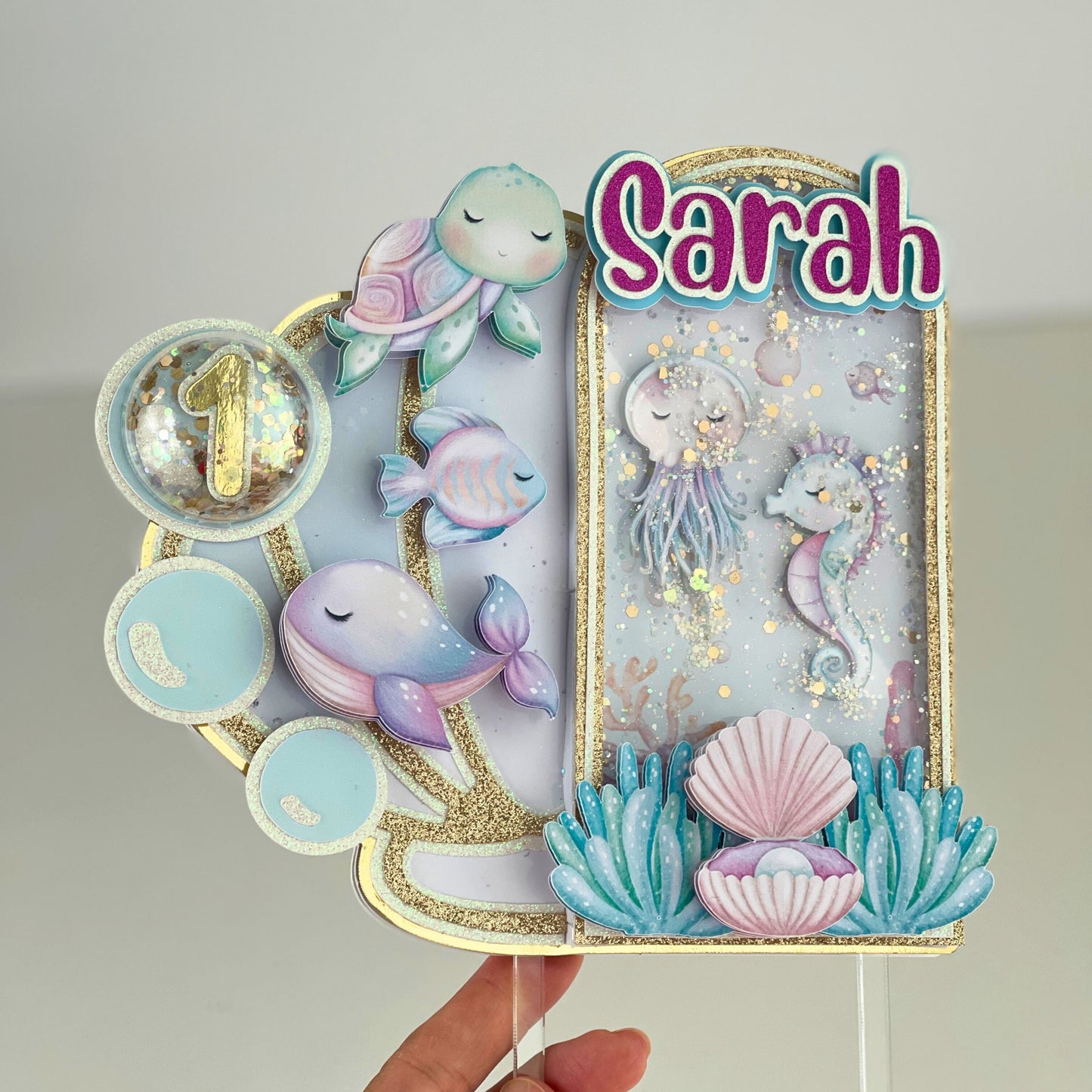 Under The Sea Cake Topper
