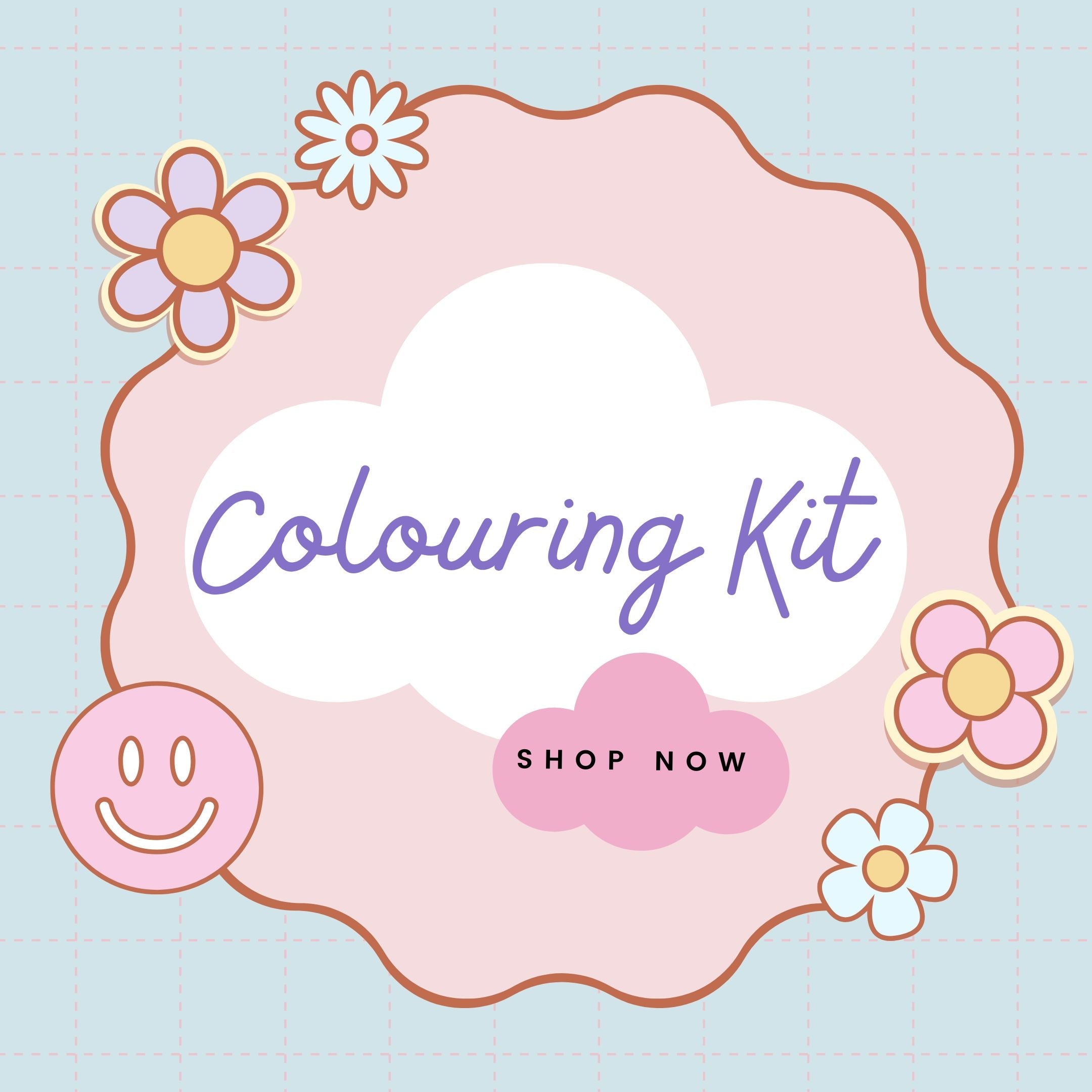 Colouring Kit – Pink Ribbon Craft