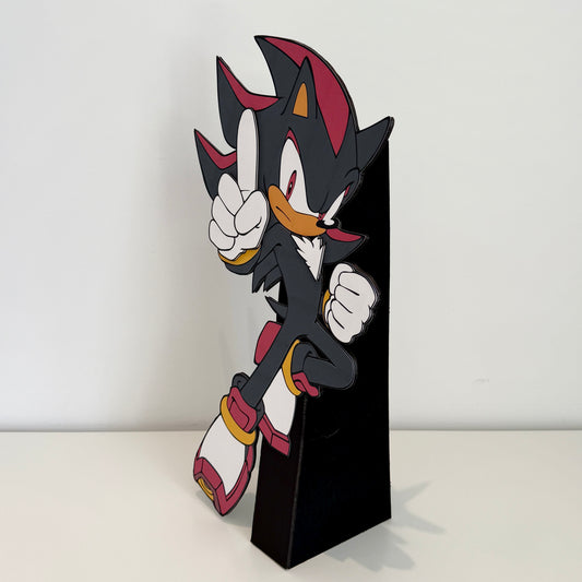 Shadow The Hedgehog Handmade cutout