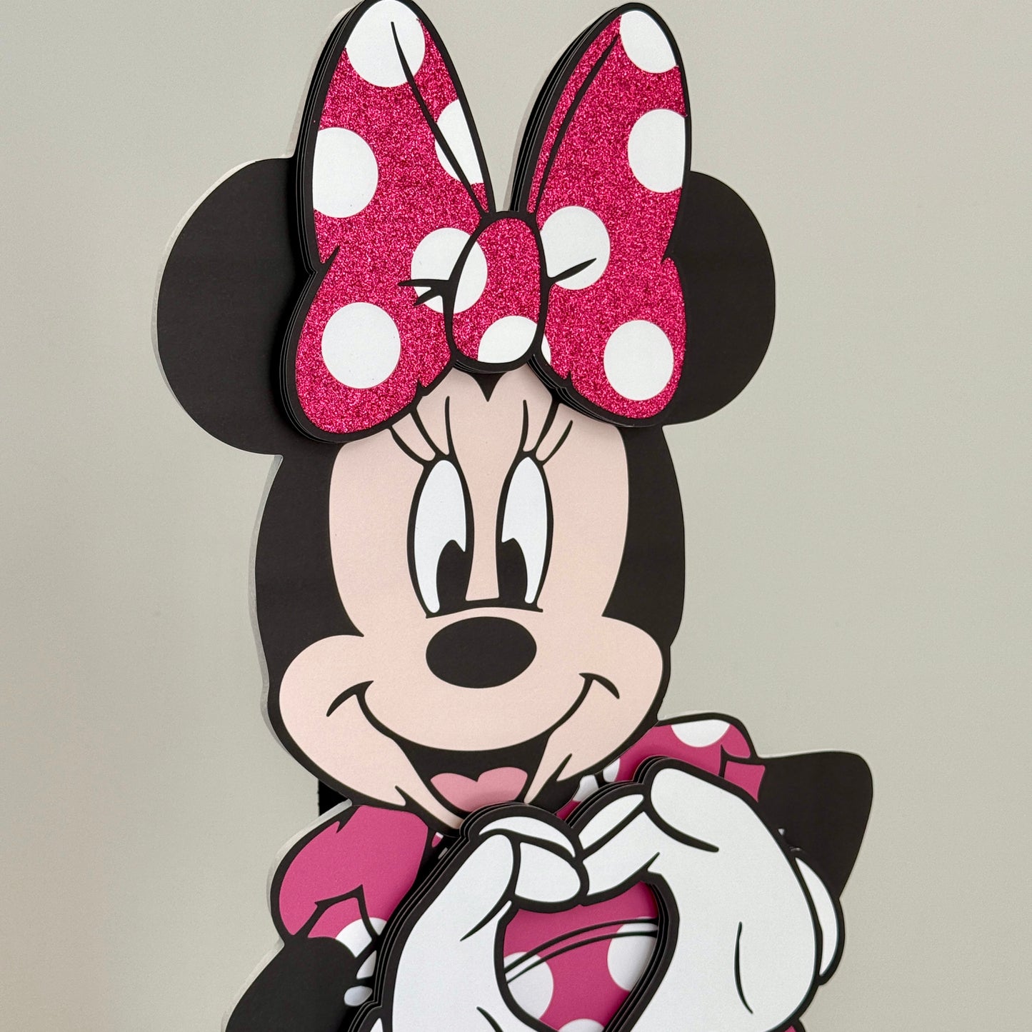 Minnie Mouse Handmade cutout