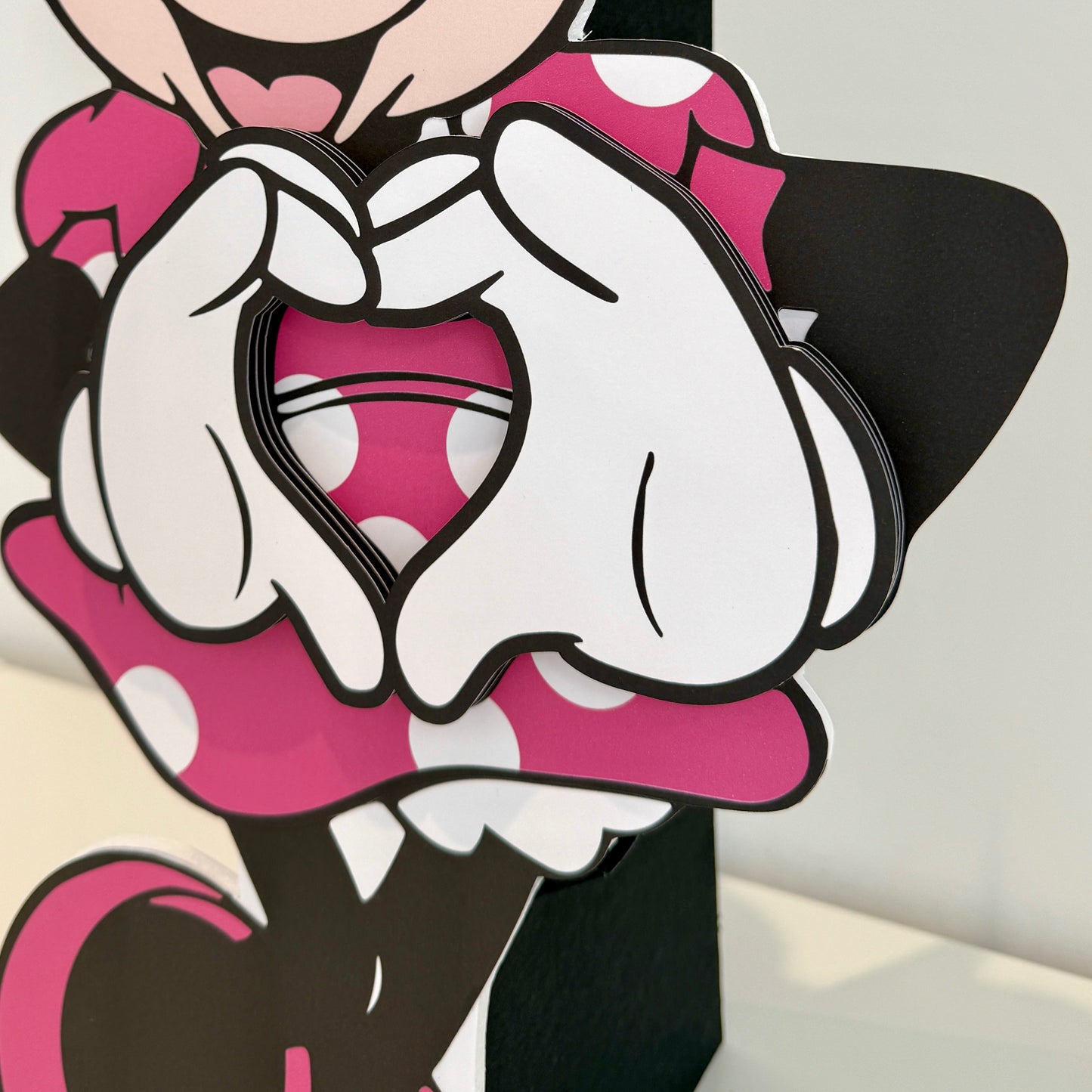 Minnie Mouse Handmade cutout