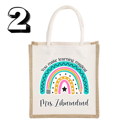 Teacher's gift Canvas Bag