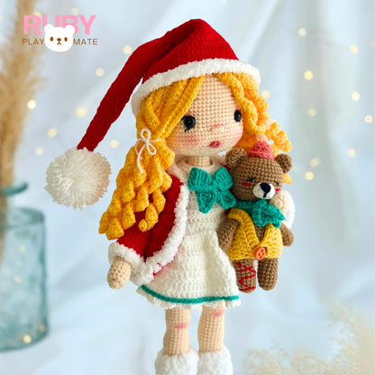 Ozge and her teddy