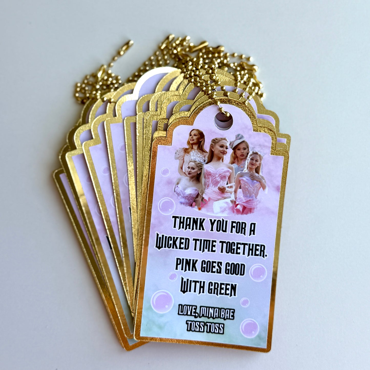 Wicked Glinda Thank You Tag (set of 6)
