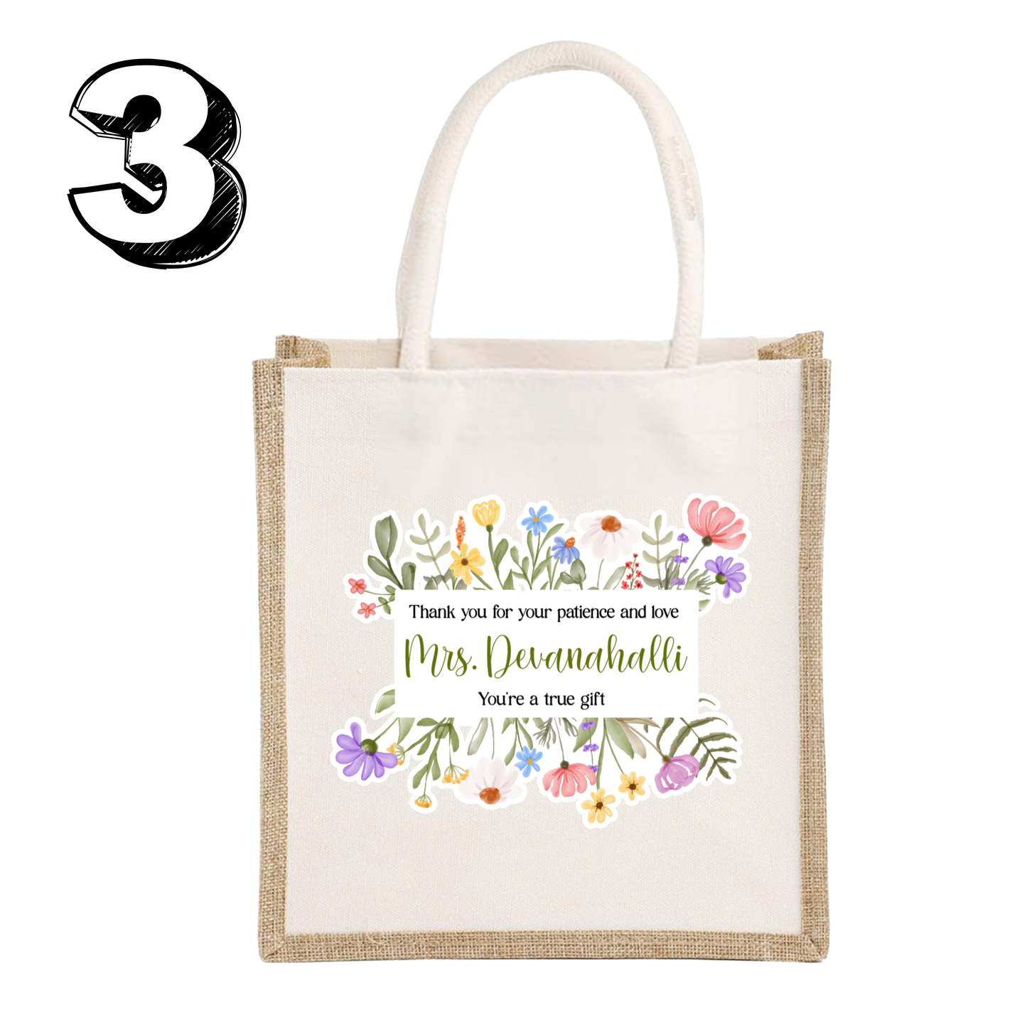 Teacher's gift Canvas Bag