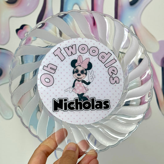 Minnie Mouse Plate