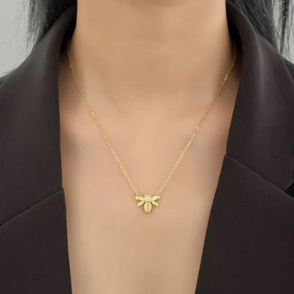 Bee Pendant Necklace