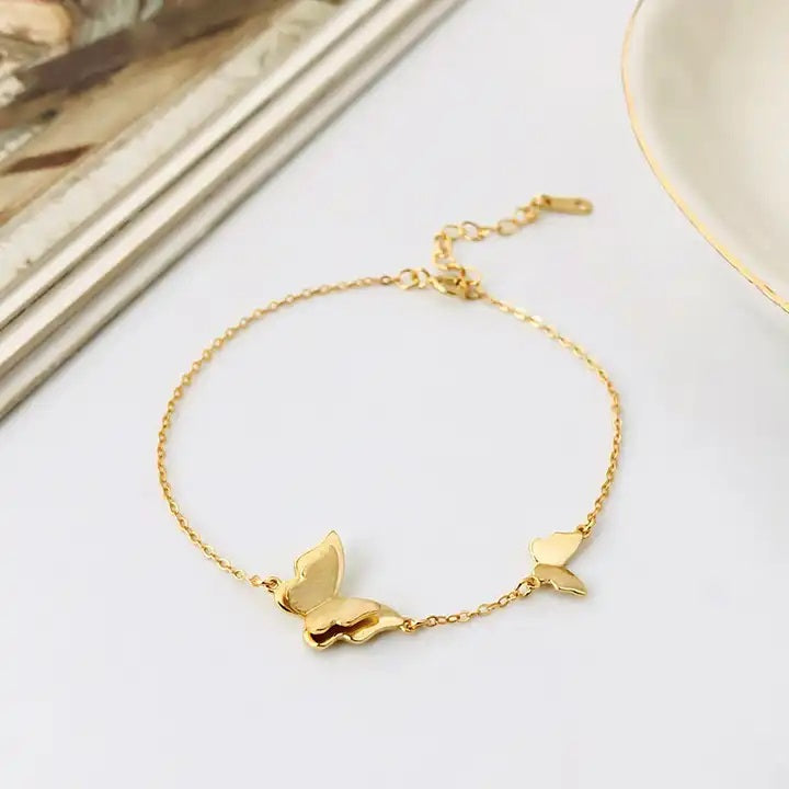 Double Butterfly Bracelet