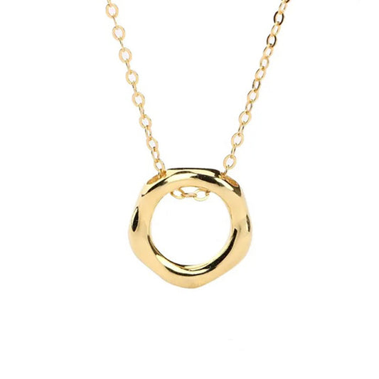 Circle Pendant Necklace