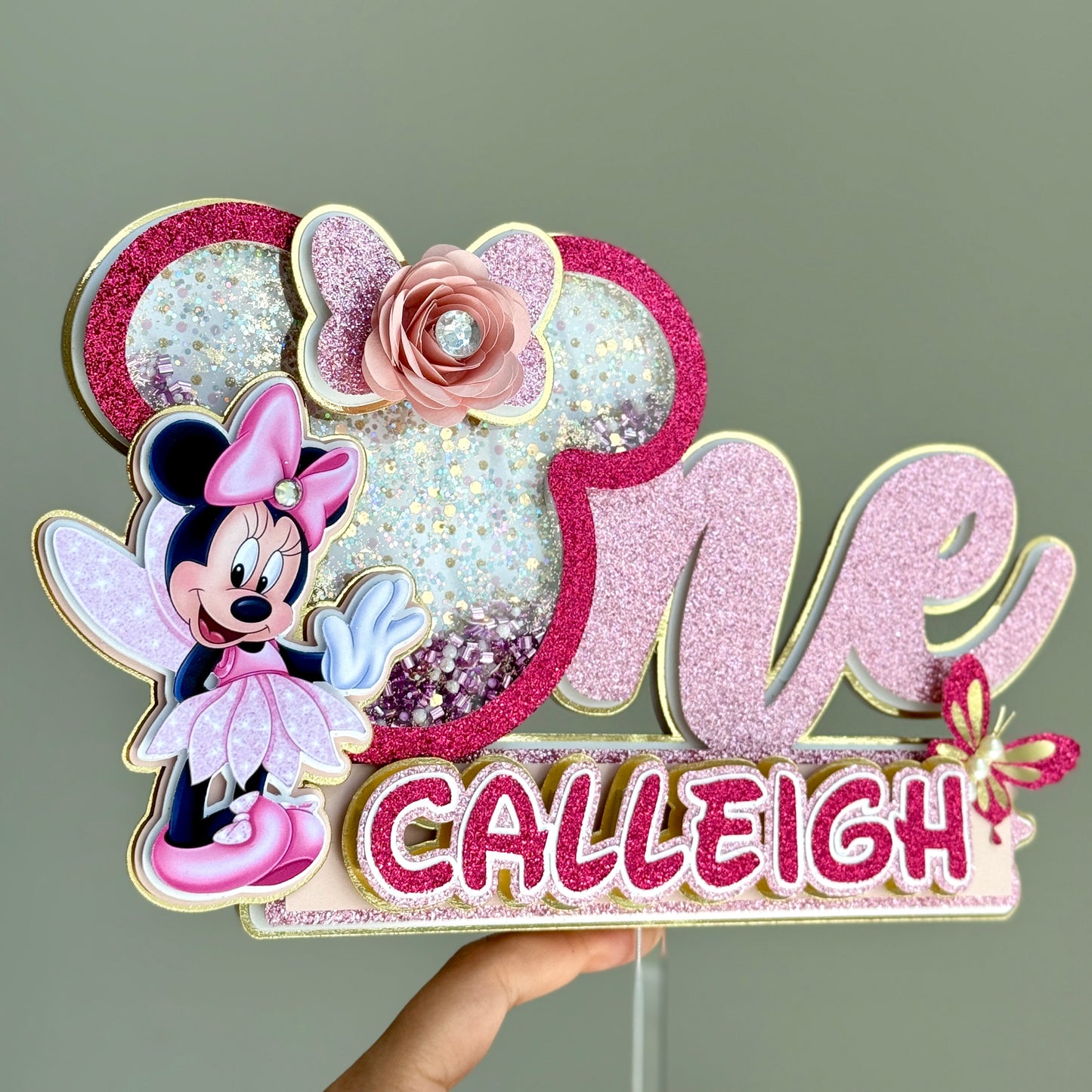 Minnie Mouse Cake Topper