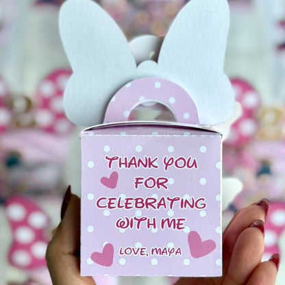 Minnie Mouse Nutella shaker box Pink 3