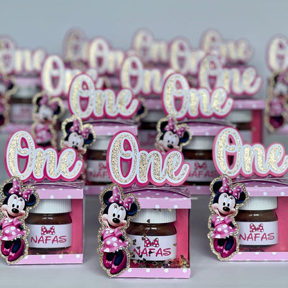 Minnie Mouse Nutella shaker box Pink 1