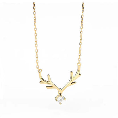 Deer Pendant Necklace