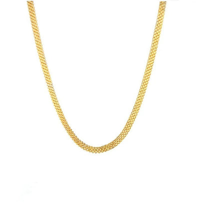 Flat Chain Necklace Choker