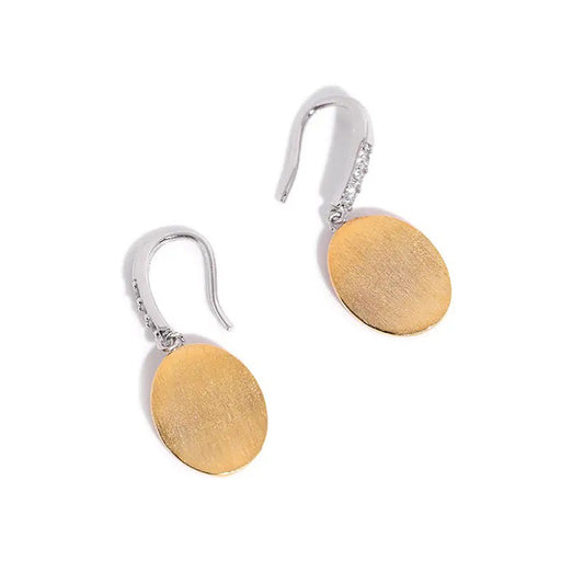 Coin Drop Earrings