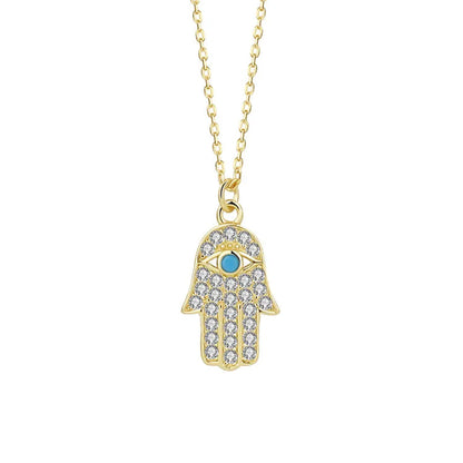 Hamsa Hand Necklace