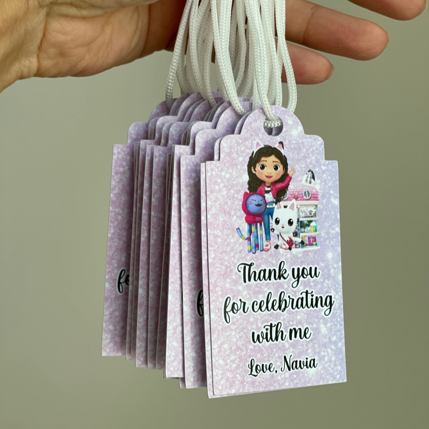 Gabby Thank You Tag (set of 12)