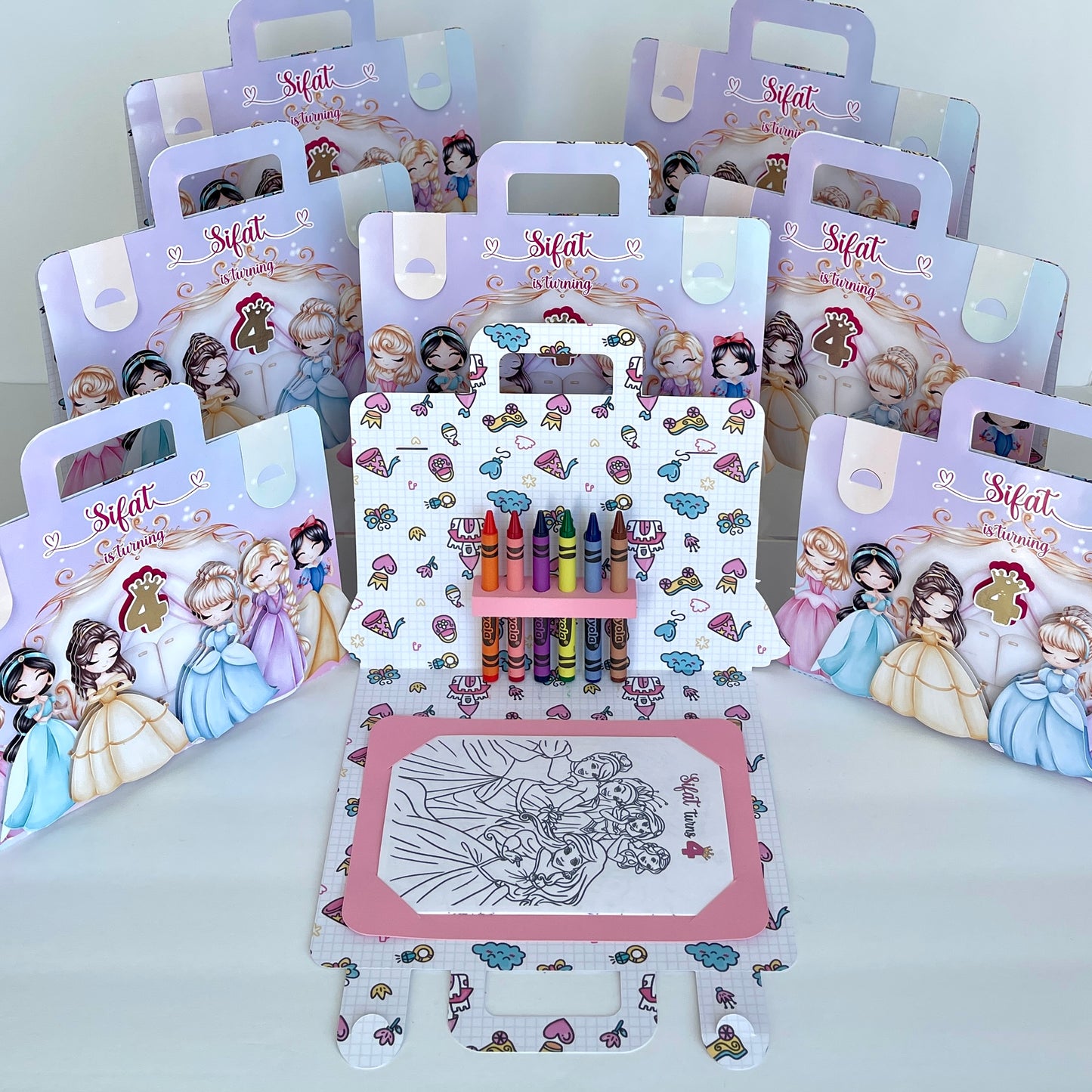 Disney Princesses Colouring Suitcase