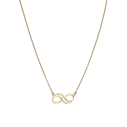 Infinity Necklace (18K Solid Gold)