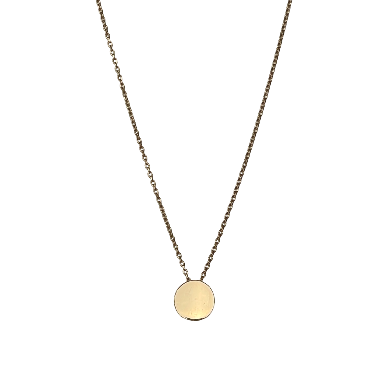 Minimalist Necklace (18K Solid Gold)