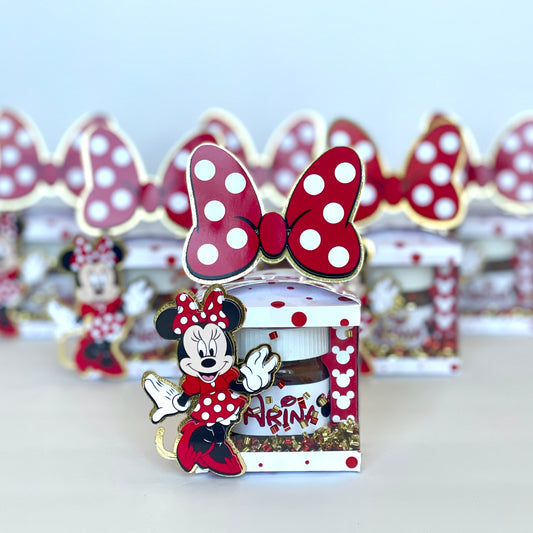 Minnie Mouse Nutella shaker box Red