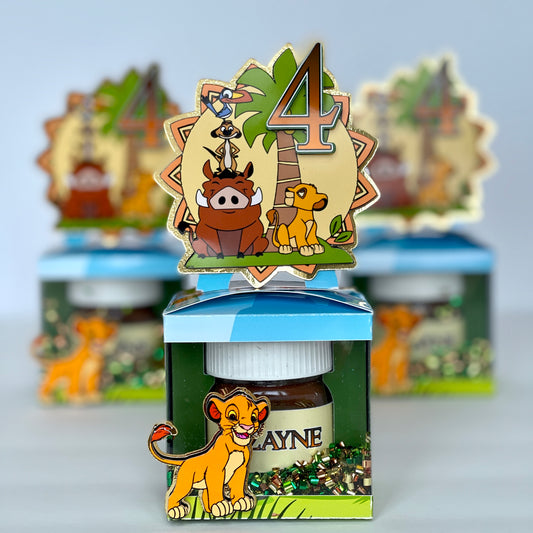 Lion King Nutella shaker box