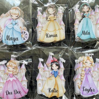 Disney Princesses Name Tag Table Setting