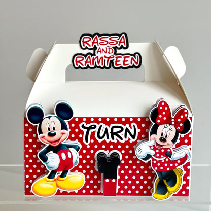 Mickey & Minnie Mouse 3D Box