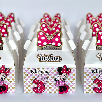 Minnie Mouse 3D Box Hot Pink