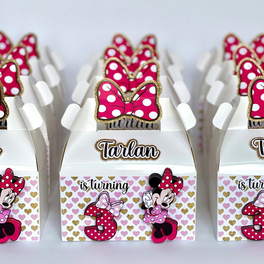 Minnie Mouse 3D Box Hot Pink