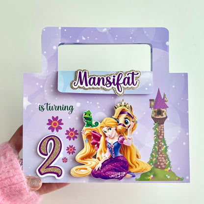 Rapunzel colouring suitcase & stickers