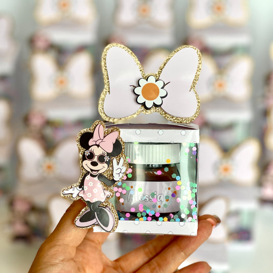 Minnie Mouse Groovy Nutella shaker box