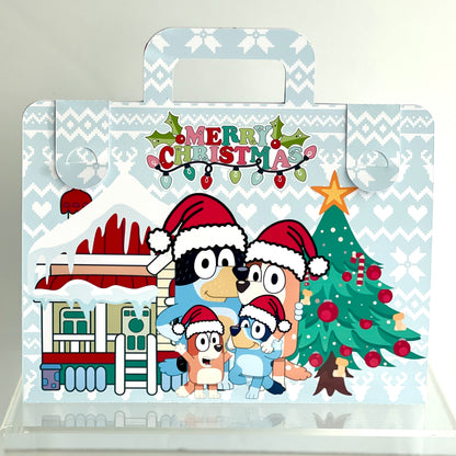 Christmas Colouring Suitcase Bluey