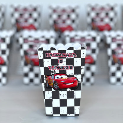 Lightning McQueen Popcorn Box