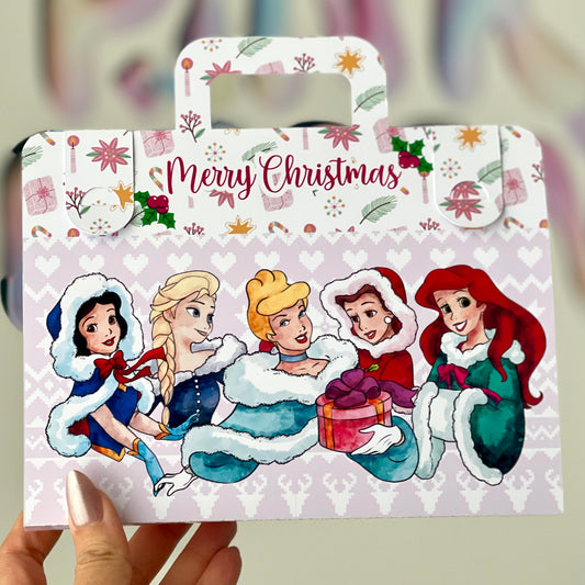 Christmas Colouring Suitcase Disney Princess