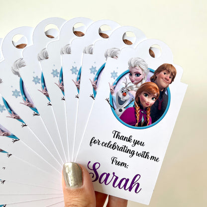 Frozen Thank You Tag (set of 12)