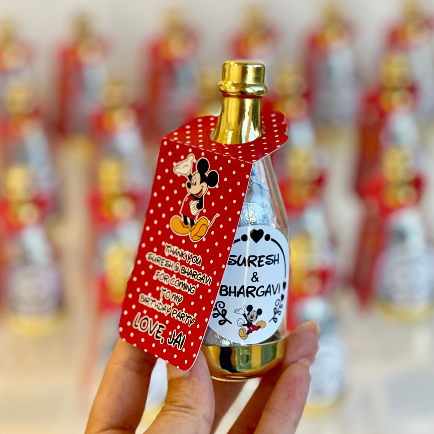 Mickey Mouse Candy Bottle