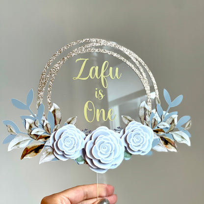 Flower Cake Topper