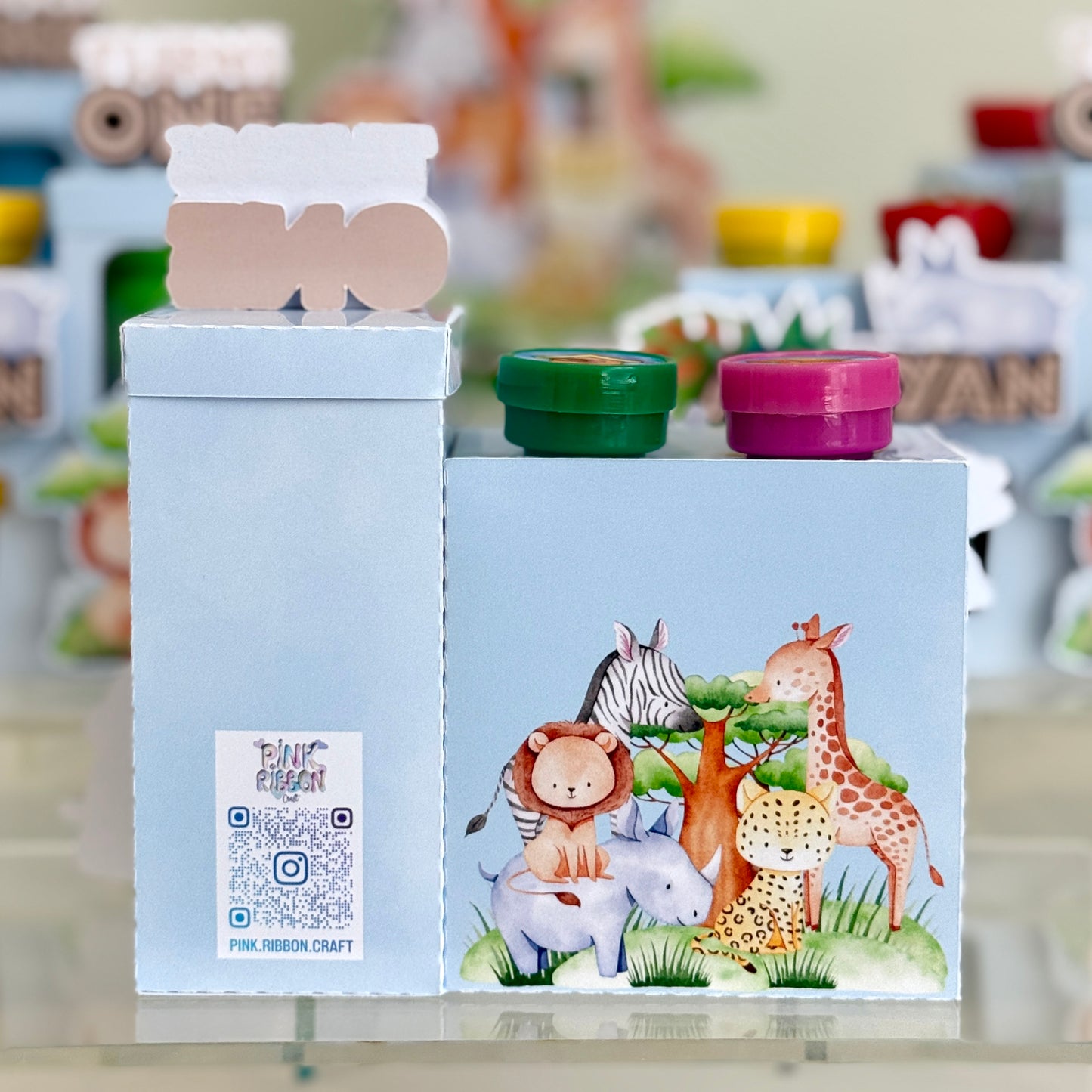 Safari Animals Activity Box