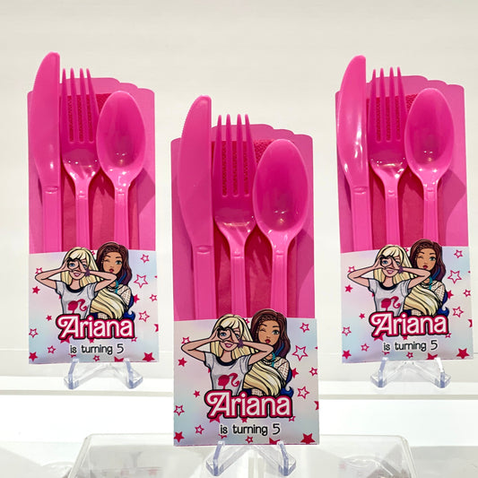 Barbie Utensils Holder