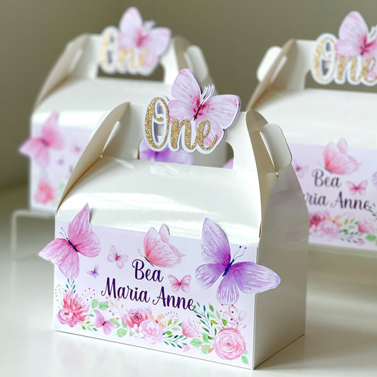 Butterfly & Flowers 2D Box